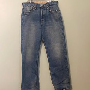 Rag & Bone Maya High-Rise Ankle Straight Jeans